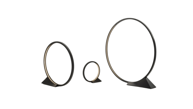 Luminária de piso O